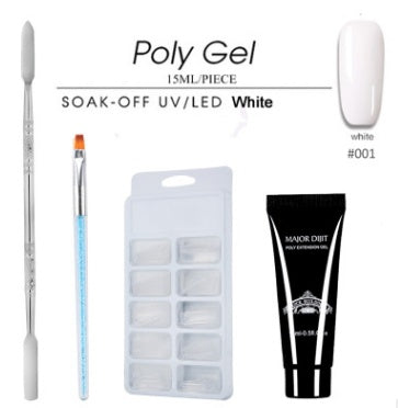 Nail Art Fast-drying Phototherapy Glue Multi-Color Extension Glue 15ml Set Nail Art Fast-drying Phototherapy Glue Multi-Color Extension Glue 15ml Set